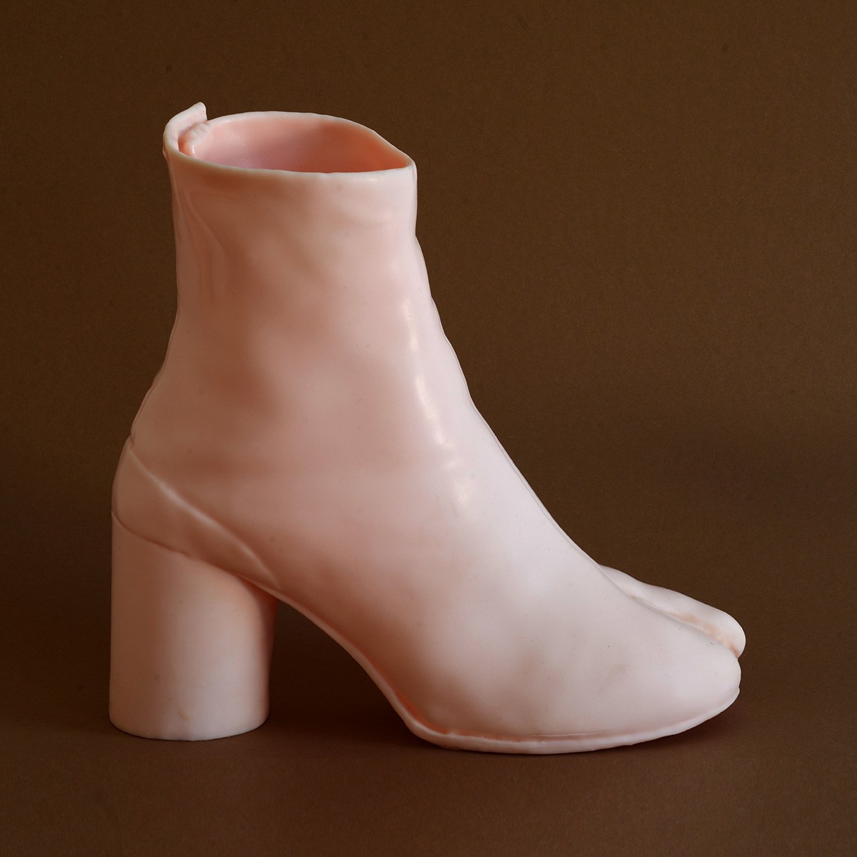 Tabby Boot Vase