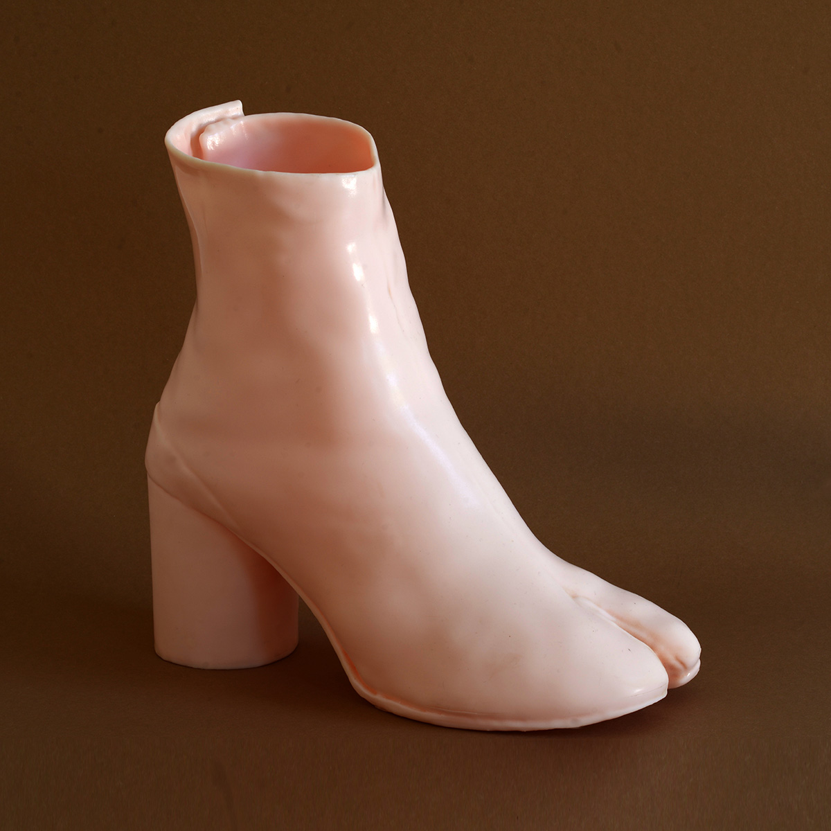 Tabby Boot Vase