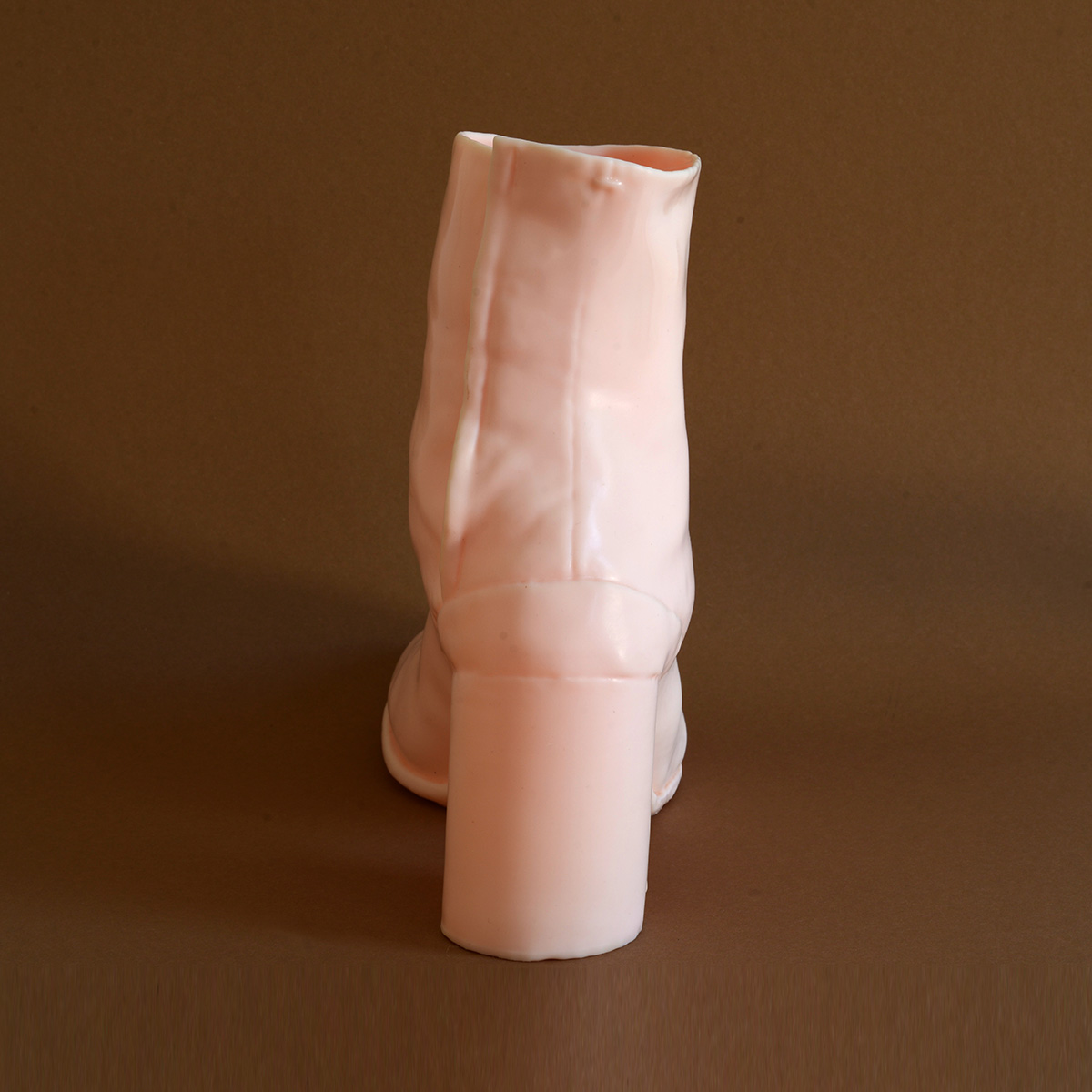 Tabby Boot Vase